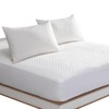King Size Waterproof Mattress Protector Fitted Mattress Pad Cover with