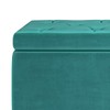 SIMPLIHOME Hamilton 48 inch Wide Rectangle Lift Top Storage Ottoman