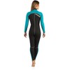 CRESSI Lido Long 2 mm Lady, Black/Aquamarine, XS