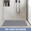 OTHWAY Large Shower Mat, 35"x 24" TPE Shower Mat Non