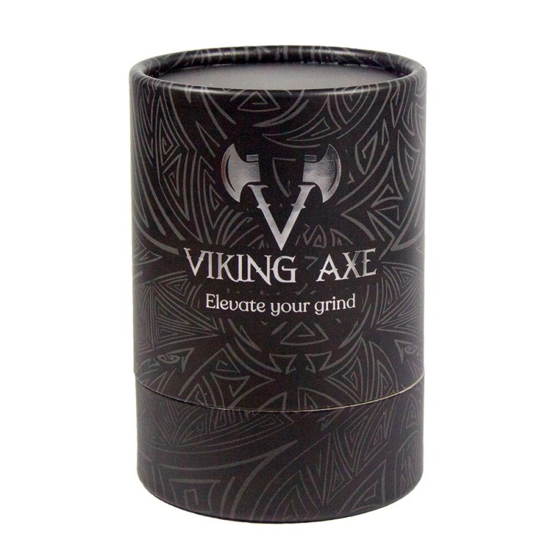 Viking Axe 2.5'' 5 Parts Viking Axe Grinder Walnut Aluminum