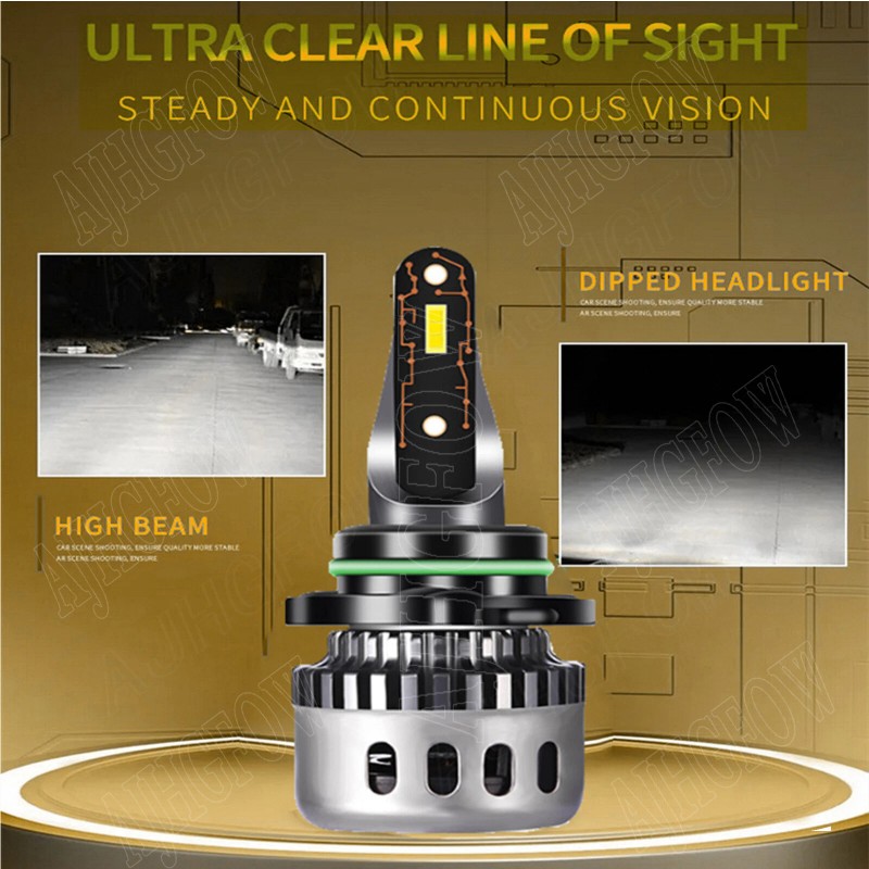 AJHGFOW For Jeep Grand Cherokee 2011 2012 2013 LED Headlight