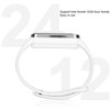 Digital Watch LED Screen 12/24 Hour Rechargeable Stylish Electronic Wrist