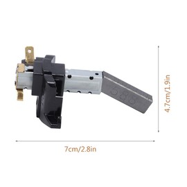 2 Pcs Electric Motor Carbon Brushes, Vacuum Motor Carbon Brush Replacement for Power Tool, Power Tool Replacement Parts