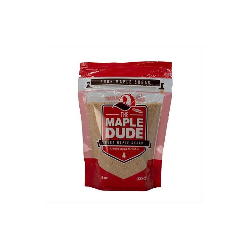 Pure Maple Sugar (8oz Bag) - Maple Dude | Natural