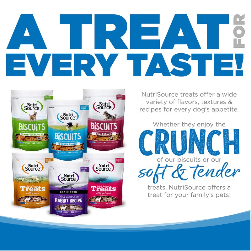 Nutri Source TU80020 14 oz Soft & Tender Chicken Treats