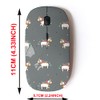 2.4G Wireless Mouse with Cute Pattern Design for All Laptops