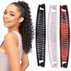 Youme Vintage Banana Clips and Combs Barrettes for Women with