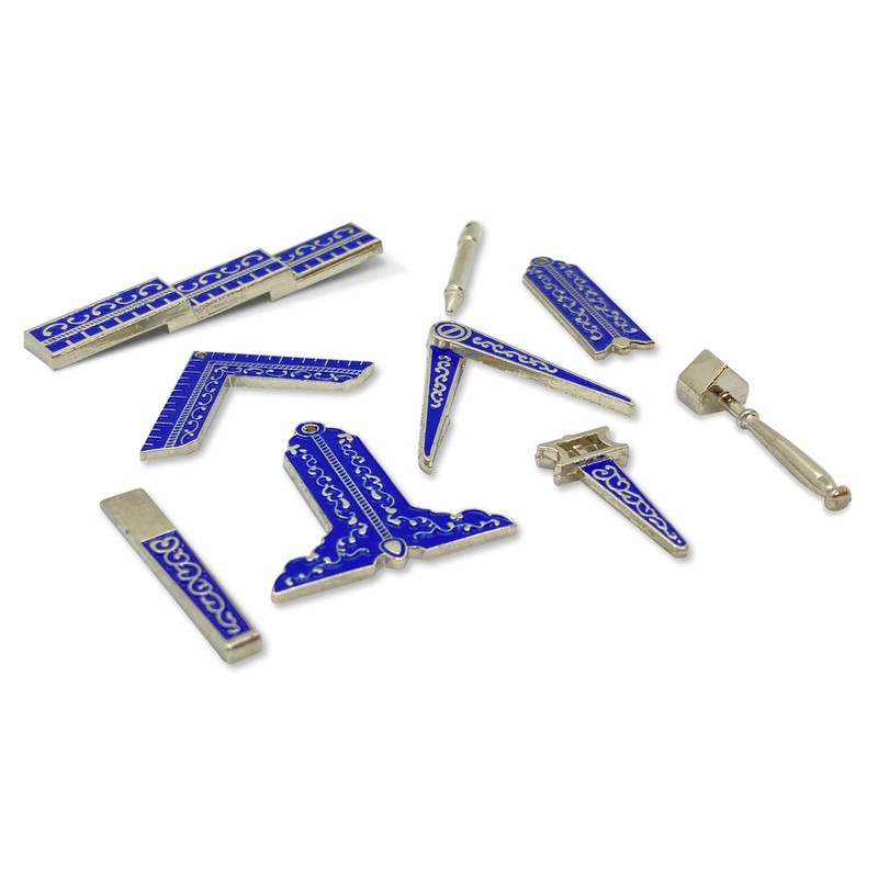 THE MASONIC COLLECTION Working Tools Set Miniature Gift Box Size