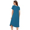 GYS - Camisones de viscosa de bambú para mujer, ropa