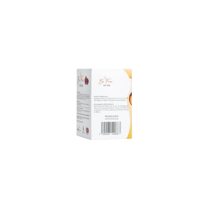 Be Free - W2-MB, Suplemento Alimenticio, 30 Ampolletas de 5ml,
