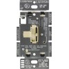 Lutron Toggler Incandescent 600-Watt Single-Pole Dimmer Switch, TG-600PH-IV, Ivory