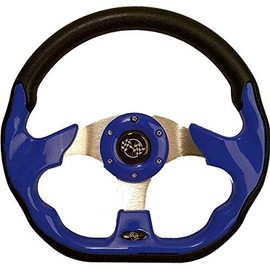 GTW Race Golf Cart Steering Wheel and Adapter - Choose from 5 Colors