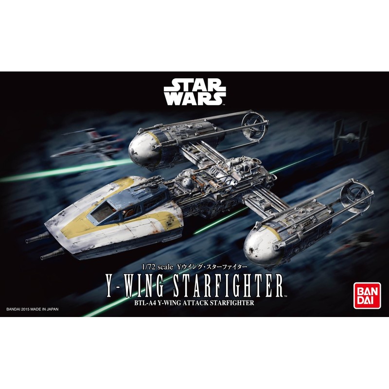 Star Wars 1/72 Y-wing Starfighter