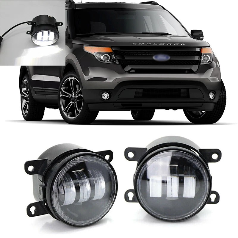 YLT Auto LED Fog Lights Driving Bumper Lamps For 2011