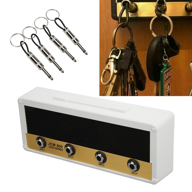 Guitar Amp Key Hanger Wall Mounting Jack Rack Includes 4