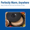 Carlisle FoodService Products Jumbo Server Tortilla Server with Insulated Lid