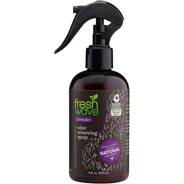 Fresh Wave Lavender Odor Eliminator Spray & Air Freshener, 8 fl. oz, Natural Ingredients