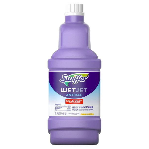Swiffer Swiffer WetJet Antibacterial Solution Refill for Floor Mopping and