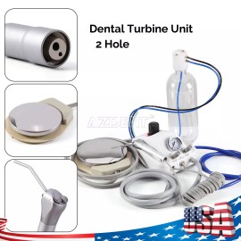 AZDENT Dental Silla Plegable Portátil de Laboratorio Sale/ 2hole/4Hole Handpiece Tubing - 2Hole Air Turbine