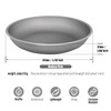 TiTo Titanium Plates Dish Outdoor Camping Tableware Ultralight Round Fruit