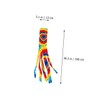 FUNOMOCYA Outdoor Windsock Flag Set Festival Decorations Tie Dye Windsocks