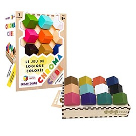 RIVIERA GAMES 1945 Chroma Cube Logic and Deduction Game