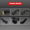 FZJDSD Upper Radiator Hose Y-Connector Lower Degaus Compatible with Ford