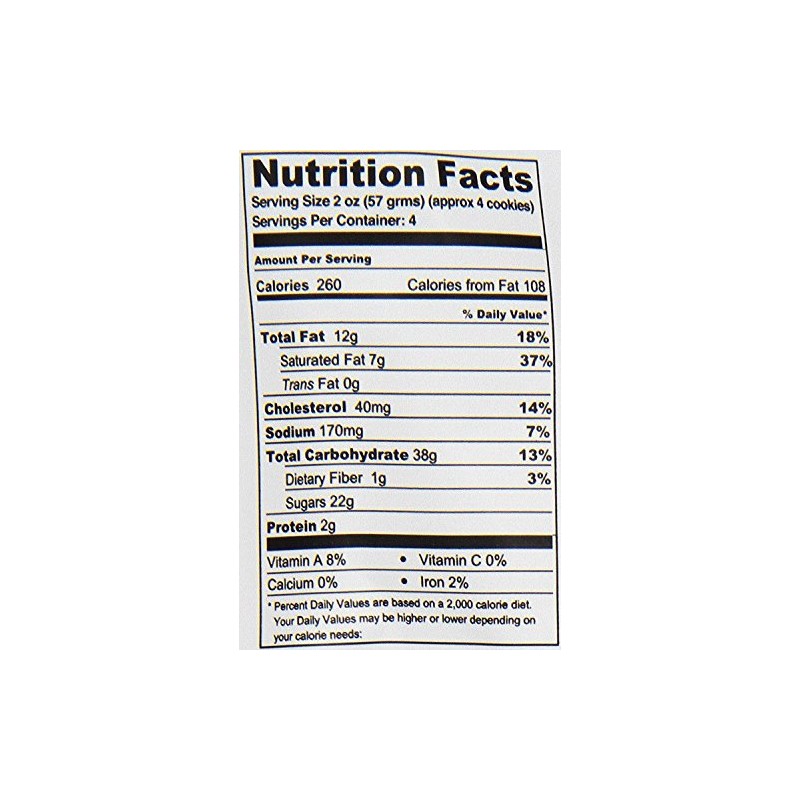 Wow Baking Gluten Free Chocolate Chip Cookie, 8 oz