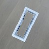Floor Register 4x10 Modern Vent Covers Tile Insert Cover Steel