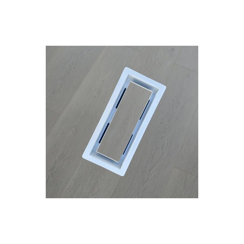 Floor Register 4x10 Modern Vent Covers Tile Insert Cover Steel