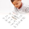 Metal Wire Puzzles Educational Logical Thinking Development Interlock Puzzles Set