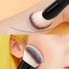 5 Piezas Brochas de Maquillaje de Doble Punta, Set Profesional