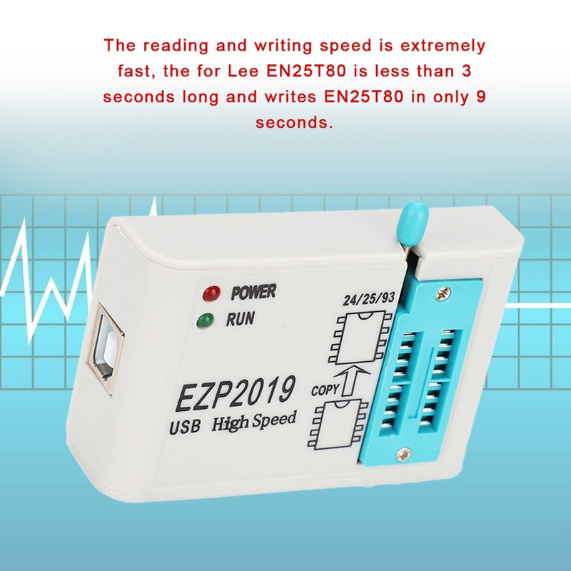 EZP2019+ High Speed Programmer With 4 Tested Base Support for