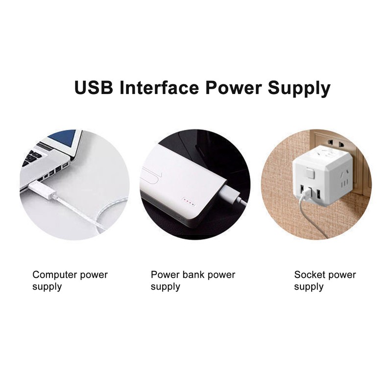 Bladeless Fan 6 Speed Adjustment 100ml Water Tank Quiet USB