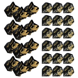 WINMAU Rhino Country Flag Design Dart Flights - 10 sets per pack (30 flights per pack) (Wales)