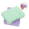 Outanaya Cleaning Sponge Set 4 Pack Face Exfoliator Scouring Pads