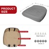 Sanwom 2 Pack Leather Front Car Seat Cover, Anti-Slip and