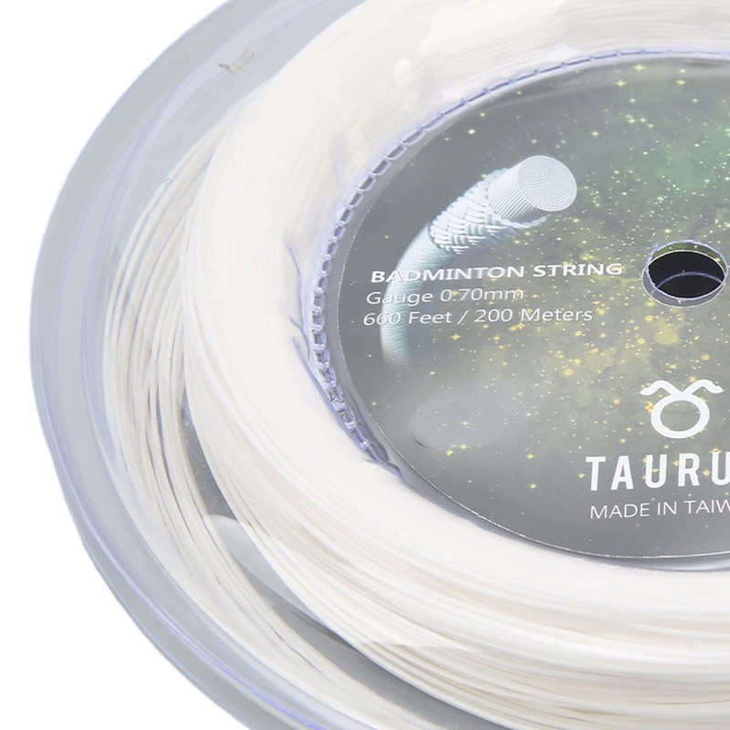 Buachois Badminton Racket String, 200 m, Highly Elastic Badminton String,