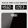 LED Display Digital Bathroom Weighing Scale with thermometer - Extra