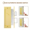 LWZH Privacy Pocket Door Lock Hardware, Hidden Handles, Privacy Pocket