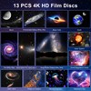Cawevon Galaxy Projector, 4K HD Planetarium Star Projector with 13