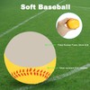 PATIKIL 9 Inch Foam Baseball 12 Pack Soft Practice Baseballs