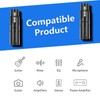 Lrbners XLR Male to Female Audio Adapter, Black Shell Secure