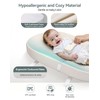 COMOMY Baby Changing Pad with Wipeable & Waterproof PU Cover,