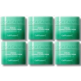 [Cosmetics] Cellfusion C Cica Calming Cream 50ml 6 packs / [화장품] 셀퓨전씨 시카 카밍 크림 50ml 6개입