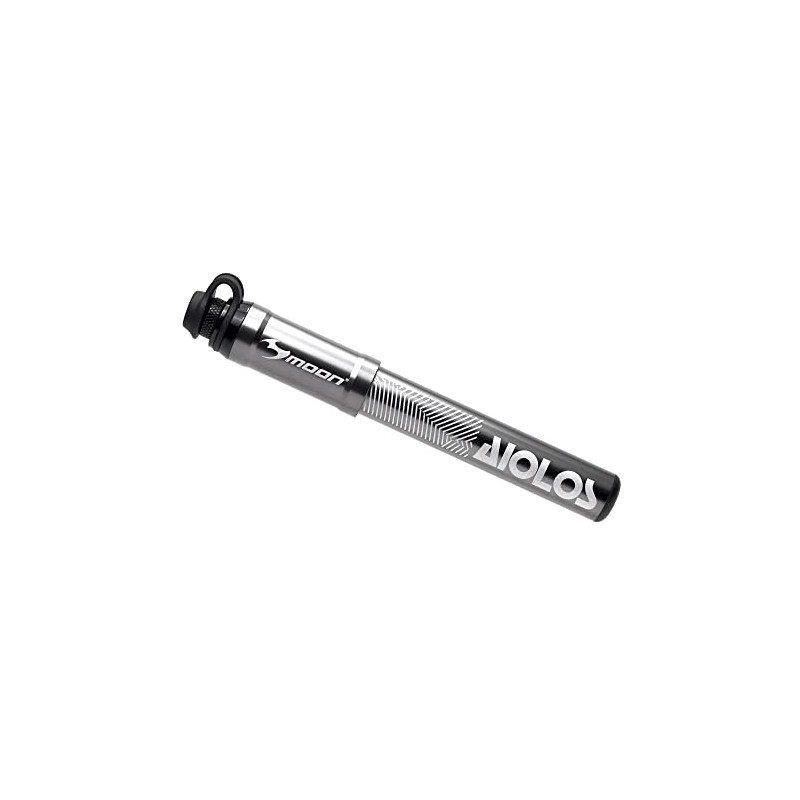 Moon Aiolos High Pressure Bicycle Pump,Silver