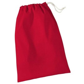 Westford Mill Cotton Stuff Bag - Classic Red - M