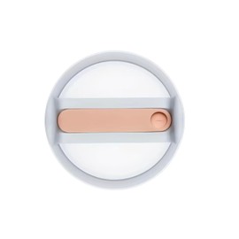 Tapadera de respuesto para vaso de 40 oz, tapa roscable antisalpicaduras para quencher H2.0 flowstate big grip travel quencher adventure, taza termica con empaque (Rosa)