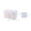 FOMIYES Facial Pads Pack Makeup Removal Pads Non-woven Thin Reusable